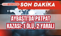 Aybastı'da Patpat Kazası: 1 ölü, 2 yaralı