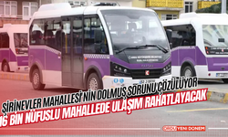 16 Bin Nüfuslu Mahallede Ulaşım Rahatlayacak