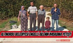 Altınordu Belediyesi, Engelli Ailenin İmdadına Yetişti