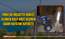 Ordulu İnşaatta Abdest Alırken Kalp Krizi Geçiren Adam Hayatını Kaybetti