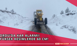 Ordu’da Kar Alarmı! Yüksek Kesimlerde 60 cm!