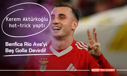 Kerem Aktürkoğlu hat-trick yaptı, Benfica Rio Ave’yi Beş Golle Devirdi!