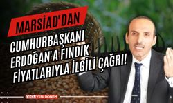 MARSİAD'dan Cumhurbaşkanı Erdoğan'a Fındık Fiyatlarıyla İlgili Çağrı!