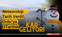 Meteoroloji Tarih Verdi! Ordu’ya O Tarihte Kar Geliyor!