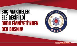 Suç Makineleri Ele Geçirildi: Ordu Emniyeti'nden Dev Baskın!