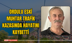 Ordulu Eski Muhtar Trafik Kazasında Hayatını Kaybetti