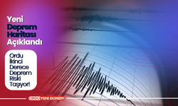 Ordu İkinci Derece Deprem Riski Taşıyor!