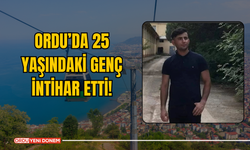 Ordu’da 25 Yaşındaki Genç İntihar Etti!