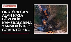 Ordu’da Can Alan Kaza Güvenlik Kameralarına Yansıdı! İşte O Görüntüler…