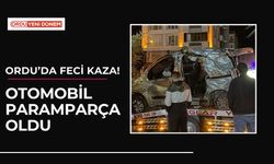 Ordu’da Feci Kaza! Otomobil Paramparça Oldu