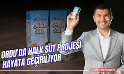 Ordu’da Halk Süt Projesi Hayata Geçiriliyor