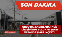 Ordu'da, Kadınlara Taciz Girişiminde Bulunan Şahsı Vatandaşlar Linç Etti!