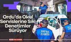 Ordu’da Okul Servislerine Sıkı Denetimler Sürüyor