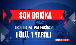 Ordu’da Patpat Faciası! 1 Ölü, 1 Yaralı