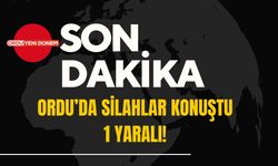 Ordu’da Silahlar Konuştu: 1 Yaralı!