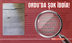 Ordu’da Şok İddia: "Başkan Yardımcısı Telefondan Küfür ve Tehdit Savurdu!"