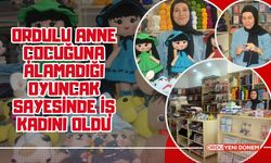 Ordulu Anne, Çocuğuna Alamadığı Oyuncak Sayesinde İş Kadını Oldu