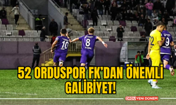 52 Orduspor FK'dan Önemli Galibiyet!