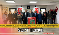 Ordulu Şehit Aileleri ve Gazilerden Öcalan’ın Tahliyesi Girişimine Sert Tepki!