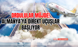 Ordulular Müjde! Almanya’ya Direkt Uçuşlar Başlıyor