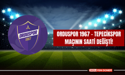 Orduspor 1967 - Tepecikspor Maçının Saati Değişti!