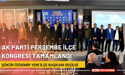 AK Parti Perşembe İlçe Kongresi Tamamlandı Şükür Özdemir Yeni İlçe Başkanı Seçildi