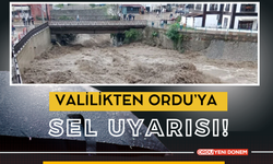 Valilikten Ordu’ya Sel Uyarısı