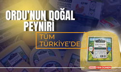 Ordu’nun Doğal Peyniri Tüm Türkiye’de!