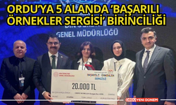 Ordu’ya 5 alanda ’Başarılı Örnekler Sergisi’ birinciliği