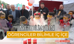 Ünye’de Bilim Şöleni: Öğrenciler Bilimle İç İçe