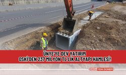 Ünye'ye Dev Yatırım: OSKİ'den 237 Milyon TL'lik Altyapı Hamlesi!