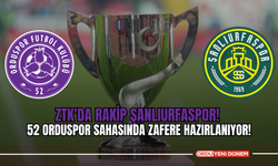 ZTK'da Rakip Şanlıurfaspor! 52 Orduspor Sahasında Zafere Hazırlanıyor!