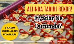 Altında Tarihi Rekor! 1 Kasım Cuma Altın Fiyatları