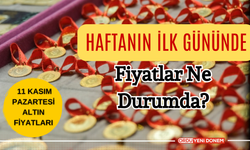 Haftanın İlk Gününde Altın Ne Durumda? 11 Kasım Altın Fiyatları