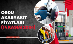 Ordu Akaryakıt Fiyatları (14 Kasım 2024)