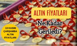 Altın Fiyatları Ne Kadar Geriledi? 13 Kasım Çarşamba Günü Altın Fiyatları…