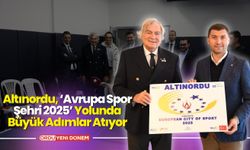 Altınordu, ‘Avrupa Spor Şehri 2025’ Yolunda Büyük Adımlar Atıyor