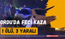 Ordu'da Feci Kaza: 1 Ölü, 3 Yaralı!