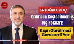 Ordu’nun Keşfedilmemiş Kış Rotaları! Kışın Görülmesi Gereken 6 Yer