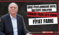 Girdi Fiyatlarındaki Artış Üreticiyi Zorluyor: Gübrede Yüzde 23’e Varan Fiyat Farkı