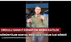 Ordulu Sanayi Esnafı da Akıma Katıldı! Görüntüler Sosyal Medyada Yoğun İlgi Gördü