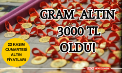 Gram Altın 3000 Oldu! 23 Kasım Cumartesi Altın Fiyatları…