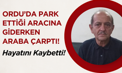 Ordu’da Park Ettiği Aracına Giderken Araba Çarptı! Hayatını Kaybetti!