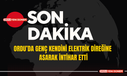 Ordu’da Genç Kendini Elektrik Direğine Asarak İntihar Etti