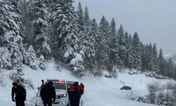 Ordu’da kar nedeniyle mahsur kalan 4 kişi kurtarıldı