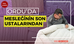 Ordu’da 45 Yıldır Yün Yorgan Yapıyor!