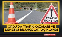 Ordu’da Trafik Kazaları ve Denetim Bilançoları Açıklandı