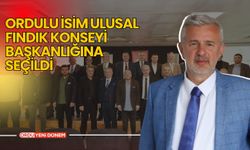 Ordulu İsim Ulusal Fındık Konseyi Başkanlığına Seçildi