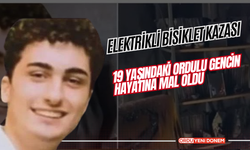 Elektrikli Bisiklet Kazası 19 Yaşındaki Ordulu Gencin Hayatına Mal Oldu