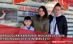 Ordulular Kanserle Mücadele Eden 9 Yaşındaki Efe İçin Birleşti!